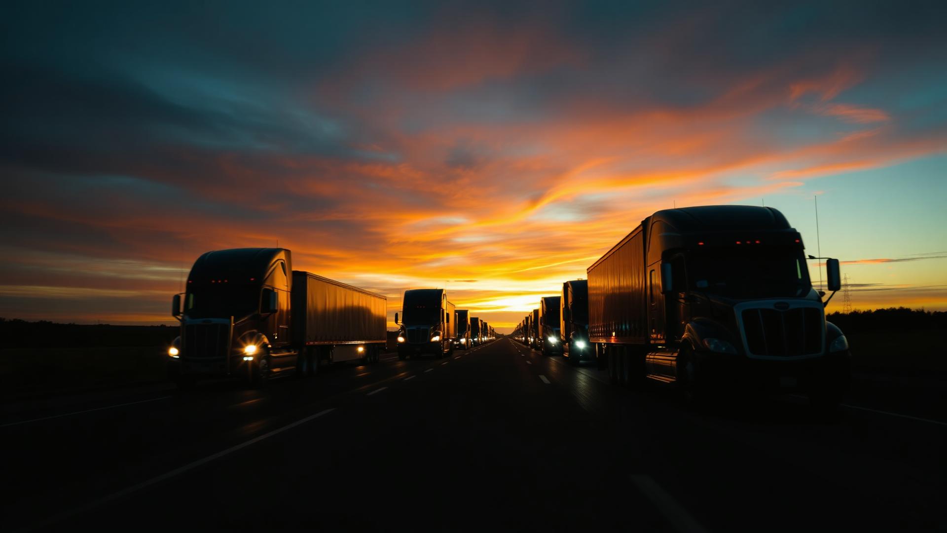 Connected freight network